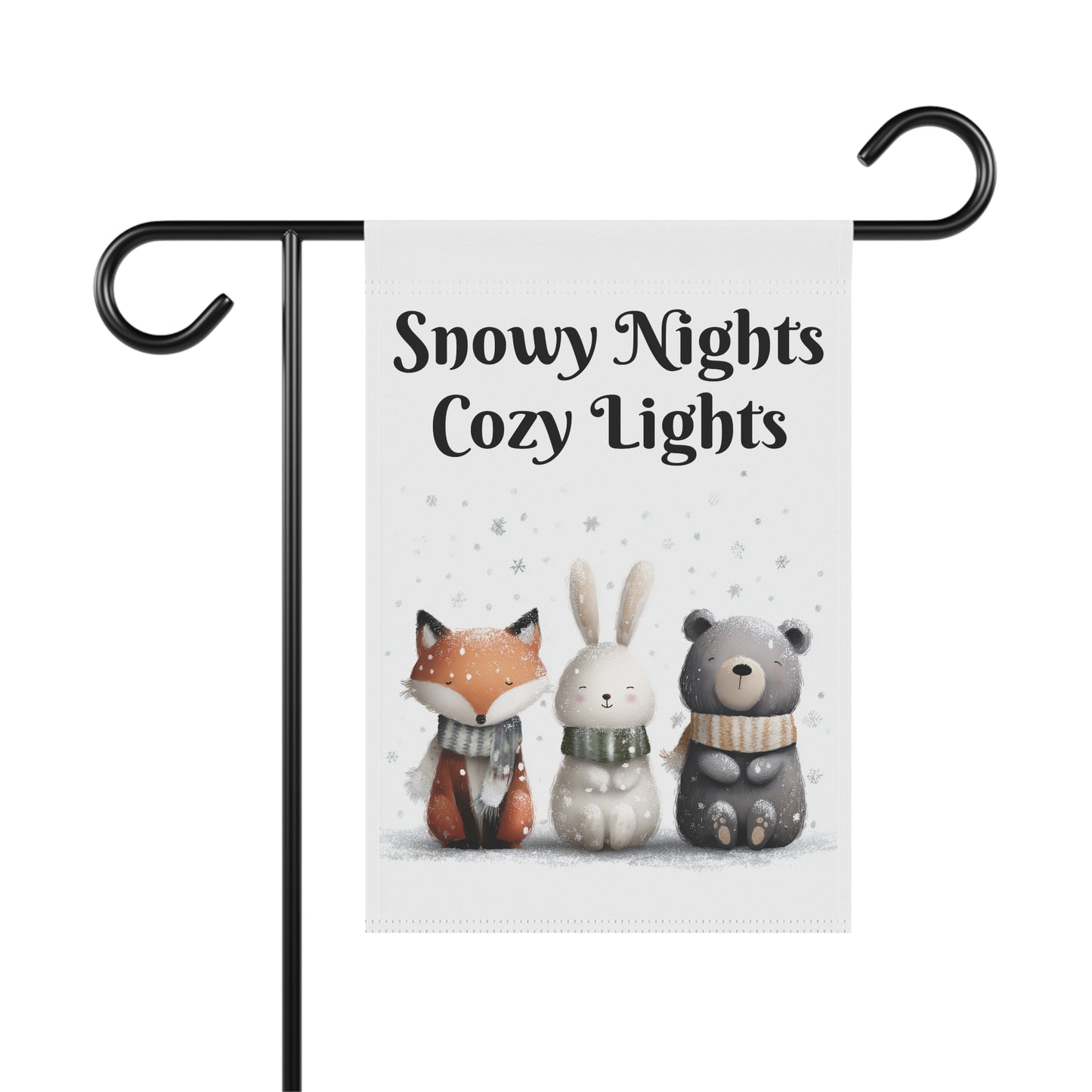 Winter Woodland Garden Flag